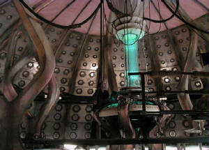 The interior of the TARDIS