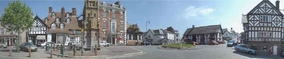 TheTown Square in Rhuthun 